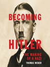 Cover image for Becoming Hitler